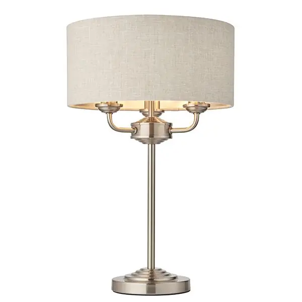 Azonnal elérhető Asztali lámpa HIGHCLERE 94369 3x18W/E14 IP20 a Endon-tól