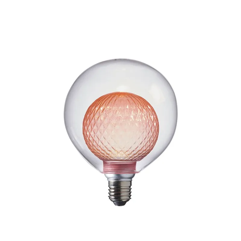 Villanykörte AYLO PINK 98080 2200K 1x3W/E27 170LM IP20 a Endon-tól Szuper ajánlat