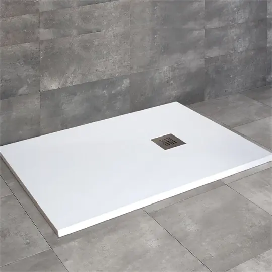 Radaway Kios F műmárvány zuhanytálca 1000x800x26mm + HS1 szifon, fehér Szuper akció