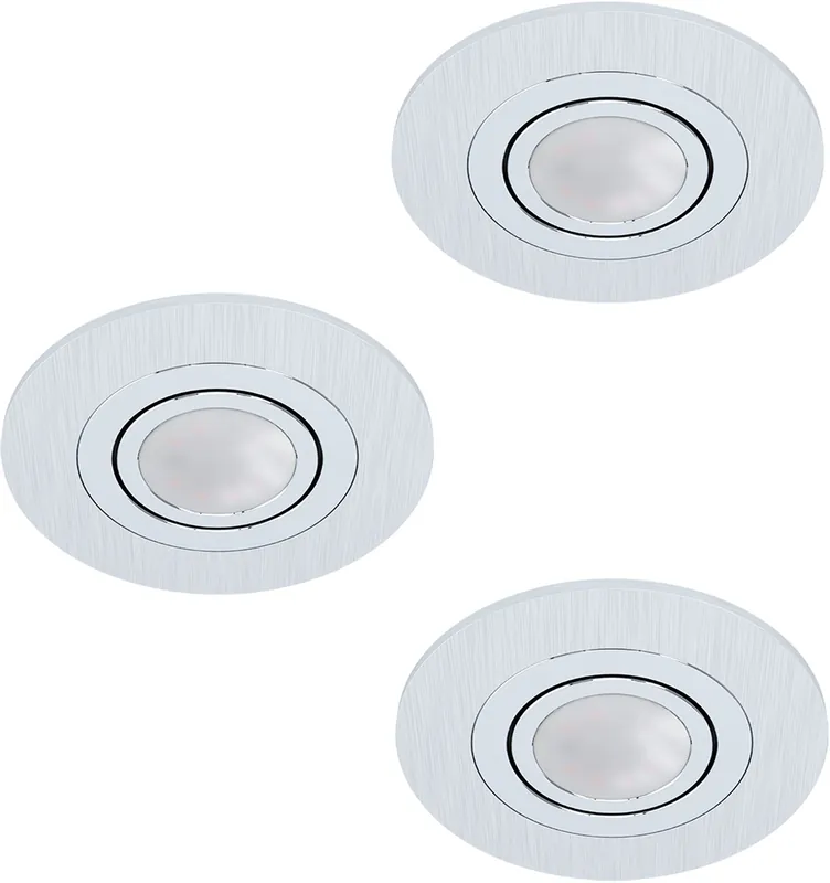 Olcsóbb Beépíthető spotlámpa AREITIO 98639 3X5W/GU10 IP20 a Eglo-tól