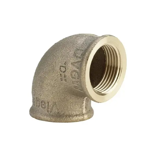 Sárgaréz könyök 1/4" BB Viega Népszerű