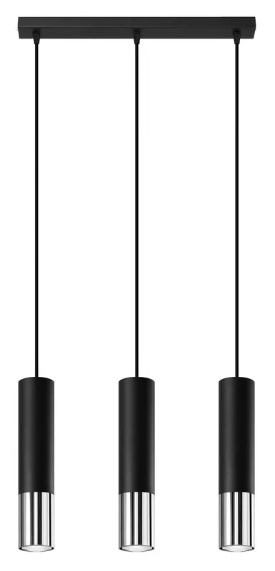 Expressz szállítás Függőlámpa LOOPEZ 3L SL.0942 3x40W/GU10 IP20 a Sollux-tól