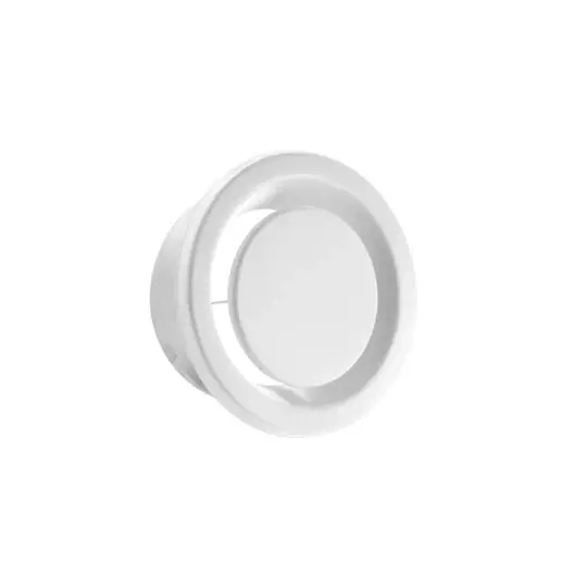 WIBA szellőzéstechnikai elszívó anemosztát, szerelőkerettel, O125 mm, EVF Árcsökkenés