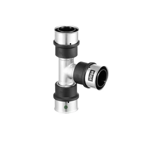 Viega Smartpress T-idom, szűkített, 20 - 20 - 16, préselhető, SC-Contur, rm. acél Biztonságos vásárlás