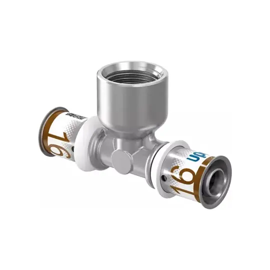 Akciós ár Uponor S-Press PLUS fém T 16-1/2"bm-16