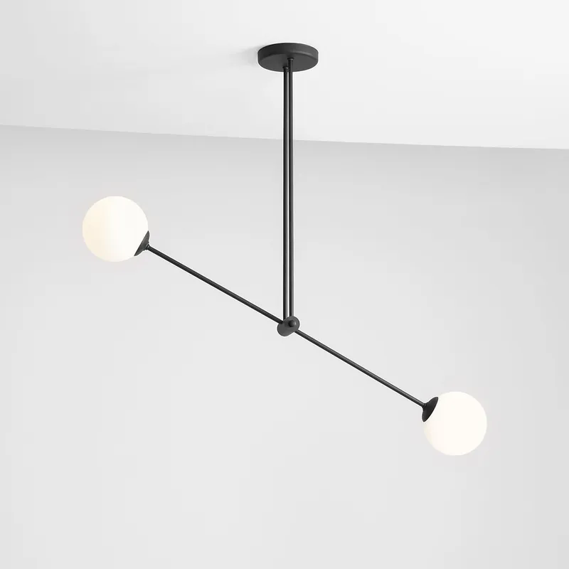 Plafonlámpa OHIO 1081PL_H1 2x40W/E14 a Aldex-tól Expressz kézbesítés
