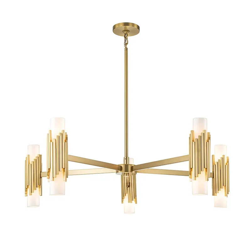 Vedd meg most Csillár Marvele MARVELE10-AB-OPAL 40W 10x40W/E14 a Elstead Lighting-tól