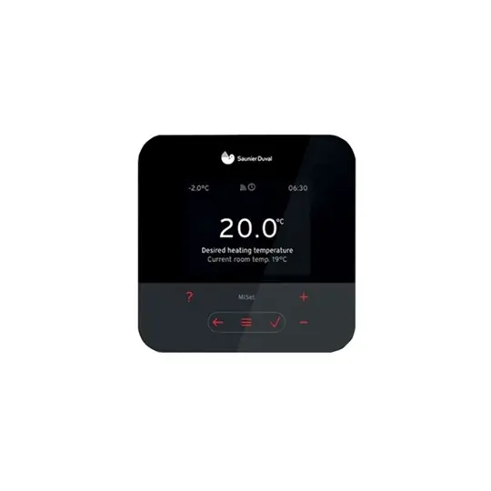 Saunier Duval MiSet R (VRT 380f) progmarozható, rádiós termosztát Ne maradj le