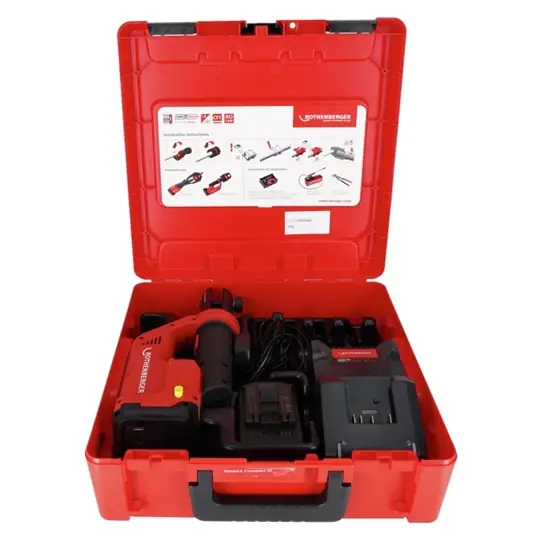 Rothenberger ROMAX COMPACT III Set >B<MaxiPro 1/4"-1.1/8", 2Ah, EU, AMP Vedd meg most