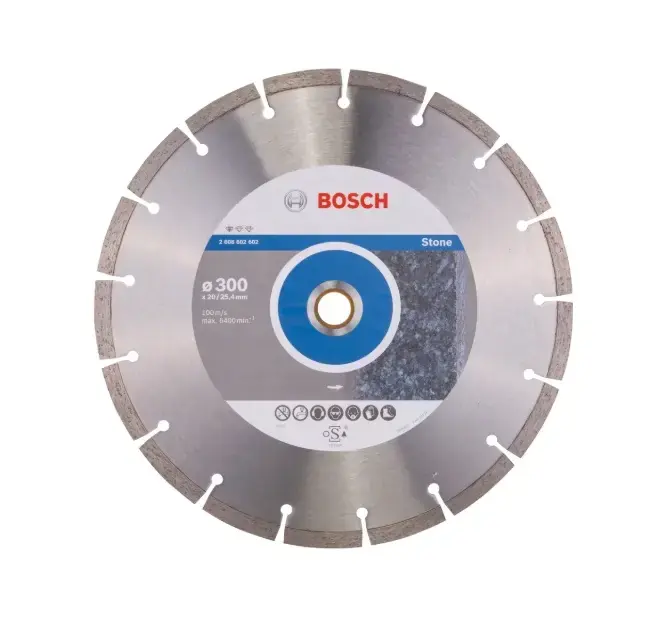 Kedvezményes ár Bosch - Gyémánt vágókorong kőhöz 300x20/25,4 mm 2608602602