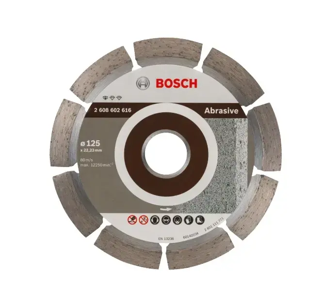 Biztonságos vásárlás Bosch - Gyémánt vágókorong 125x22,23 mm 2608602616