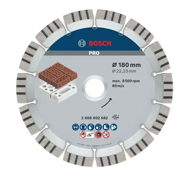 Olcsó Bosch - Gyémánt vágótárcsa 180x22,23 mm 2608602682