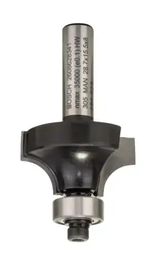 Bosch - Marófej fához, homorú lekerekítésű, 28,7x53 mm 2608628341 Bestseller