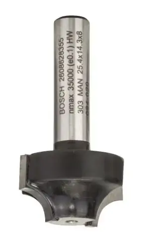 Legkelendőbb Bosch - Profilmaró fej, alakító, 25,4x46 mm 2608628355