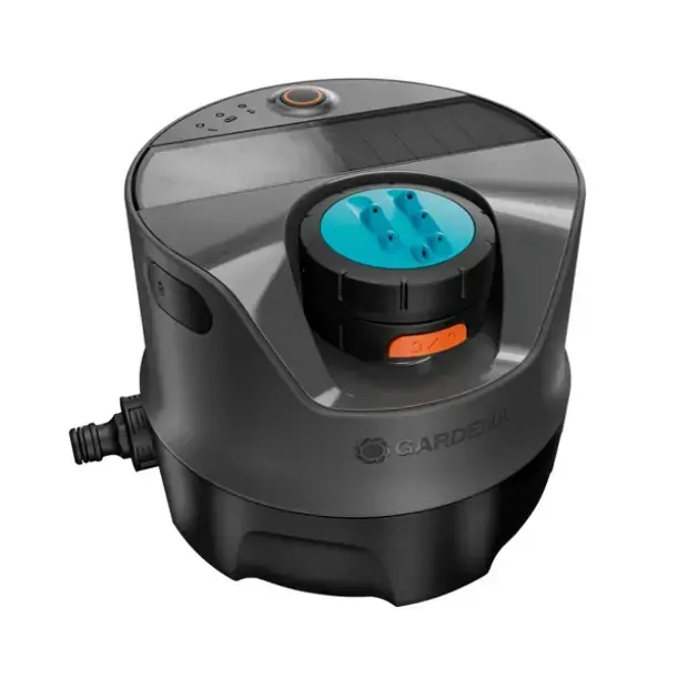 Olcsó Gardena Sprinklersystem - AquaPrecise öntözőegység, föld feletti, Bluetooth, napelemes és USB tápellátás 16000-29