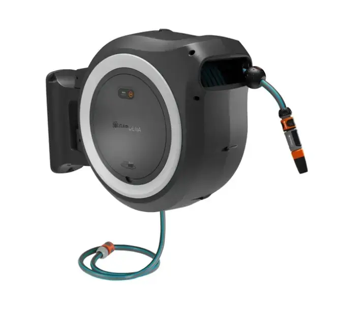 Gardena PowerRoll - 18 V PowerRoll XXL akkus Fali tömlőtartó 40 m-es tömlővel, akkumulátor és töltő nélkül, fehér 18647-55 Vedd meg online