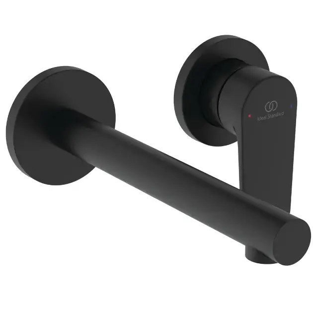 Ideal Standard Ceralife O - Rejtett mosdócsaptelep, 2 nyílású beépítéssel, selyem fekete BE019XG Azonnali szállítás