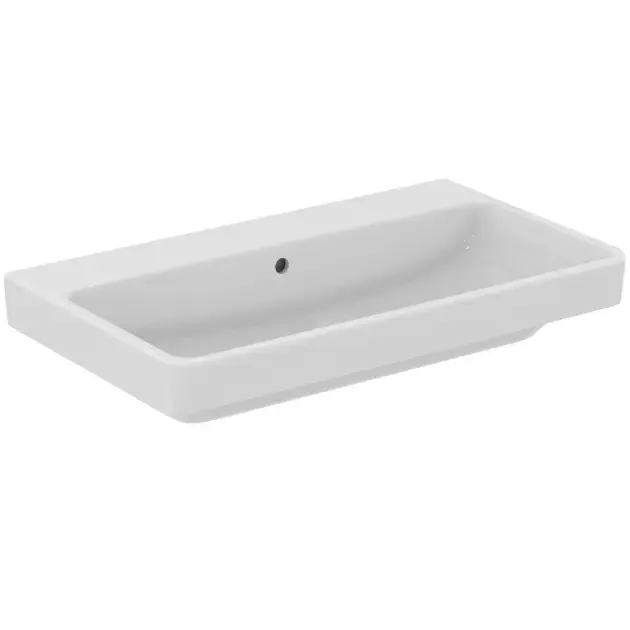 Ideal Standard i.Life B - Mosdókagyló 82x48 cm, túlfolyóval, csapfurat nélkül, fehér T684401 Outlet