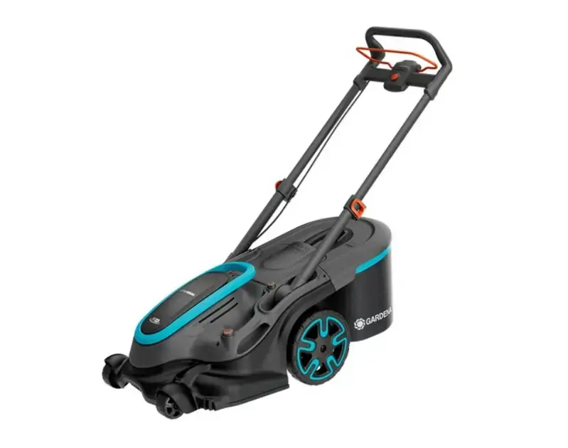 Gardena - 18V akkus fűnyíró PowerMax Duo 46/36V, munkaszélesség 46 cm, 2x akkumulátor P4A PBA 2,5 Ah, töltő 14646-65 Prémium