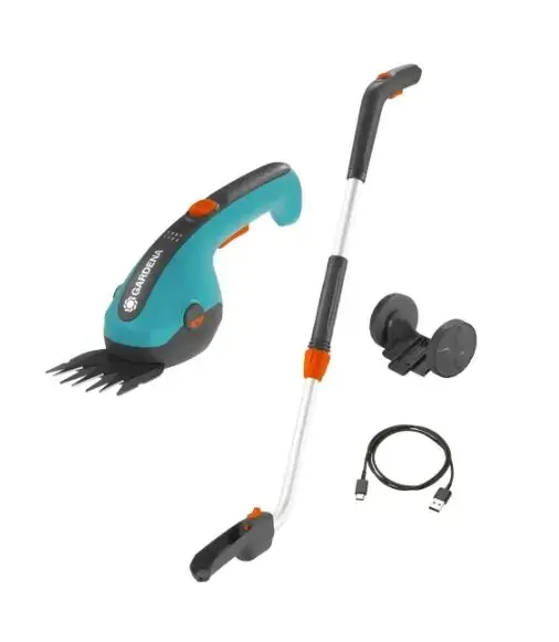 Gardena - 3,6 V akkus fűnyíró olló ClassicCut Li, teleszkópos, beépített akkumulátorral, töltővel 9886-20 Biztonságos fizetés