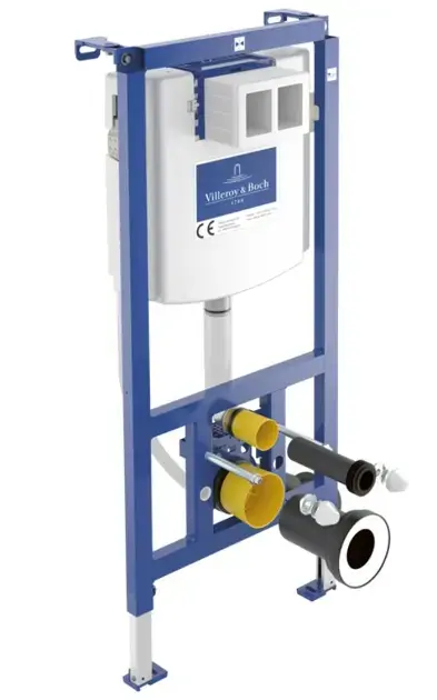 Nézd meg most Villeroy & Boch ViConnect - Előfali szerelési rendszer fali WC-hez, 112 cm magasság, rejtett öblítőtartállyal 92242700