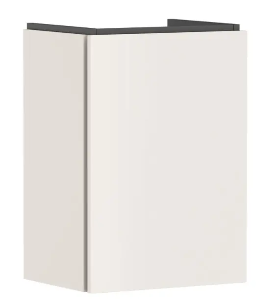 Utolsó esély Hansgrohe Xilesa E - Mosdószekrény, 62x43x33 cm, 1 ajtó, bal oldali zsanérokkal, matt bézs 54245780
