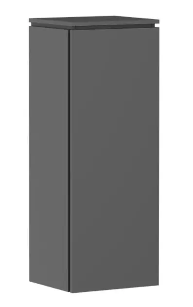 Hansgrohe Xilesa E - Oldalszekrény, 40x107x35 cm, 1 ajtó, jobb oldali zsanérokkal, matt szürke színű 54284760 Rendeld meg most