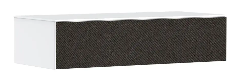 Hansgrohe Xevolos E - Oldalszekrény, 29x118x55 cm, 1 fiókos, matt fehér/textil sötétszürke 54325660 Bestseller