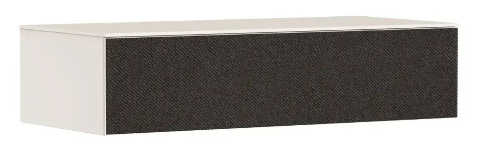 Hansgrohe Xevolos E - Oldalszekrény, 29x118x55 cm, 1 fiókos, matt bézs/textil sötétszürke 54326660 Ajánlat