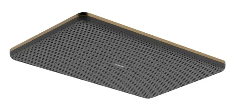 Hansgrohe Raindance Alive Q - Fejzuhany, 21x34 cm, 2 fújás, szálcsiszolt bronz 24530140 Nézd meg most