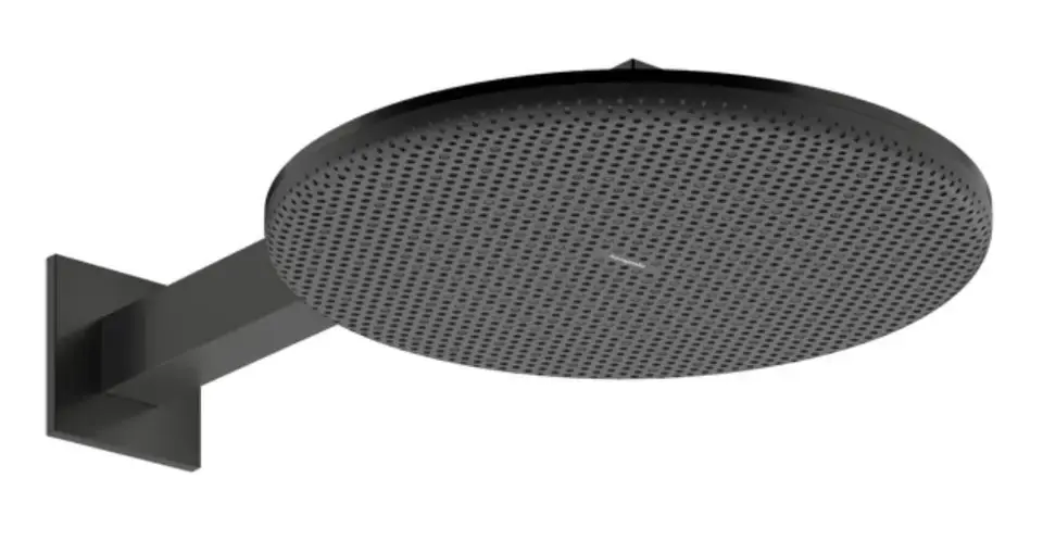 Azonnal elérhető Hansgrohe Raindance Alive S - Fejzuhany, 30 cm átmérő, 2 féle vízsugár, szálcsiszolt fekete króm 24540340