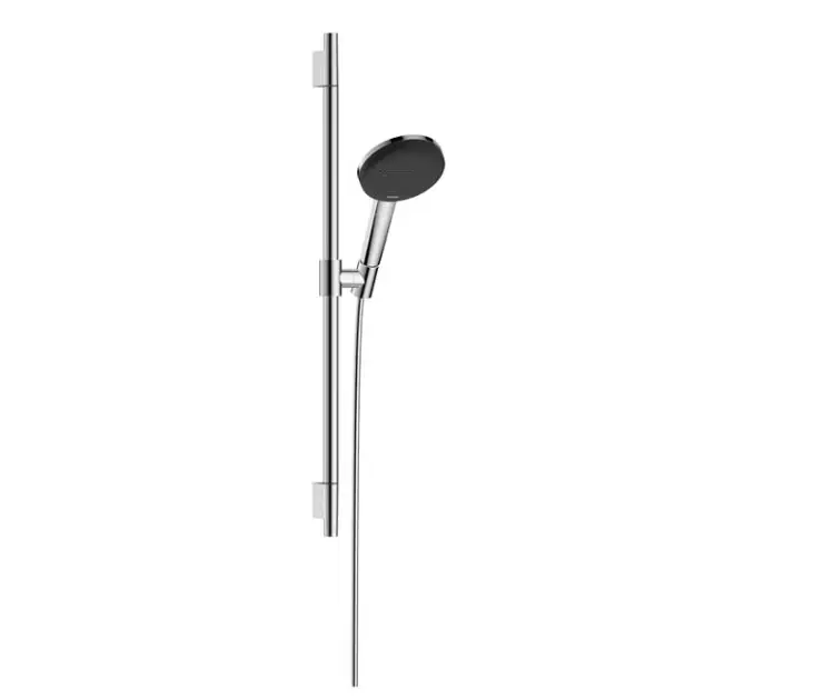 Hansgrohe Raindance Alive Select S - Zuhanyfej, rúd és tömlő készlet, 3 féle vízsugárral, EcoSmart technológiával, króm 24602000 Szuper akció