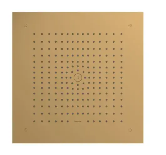 Outlet Hansgrohe Raindance E - Fejzuhany, 40x40 cm, EcoSmart, csiszolt bronz 26253140