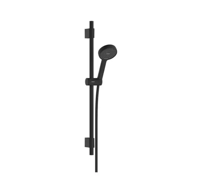 Hansgrohe Activera Select S - Zuhanyfej, rúd és tömlő készlet, 2 féle vízsugárral, EcoSmart technológiával, matt fekete 28048670 Árengedmény