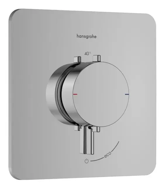 Hansgrohe Ecostat Comfort Q - Termosztatikus csaptelep falsík alatti beépítéshez, króm 33712000 Népszerű
