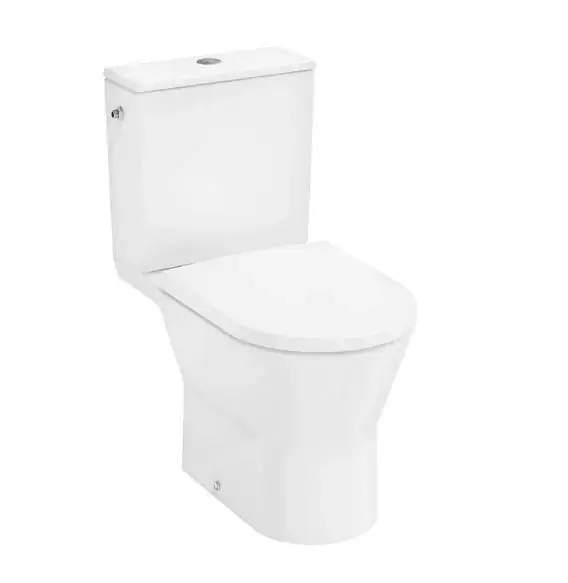 Árengedmény Hansgrohe EluPura Original S - Kombi WC ülőkével, hátsó kifolyású, AquaChannel Flush, perem nélküli, EcoSmart, oldalsó töltés, fehér 60267450