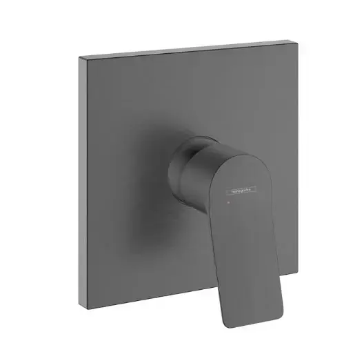 Hansgrohe Vivenis - Rejtett zuhanycsaptelep, szálcsiszolt fekete króm 75615340 Kedvezmény