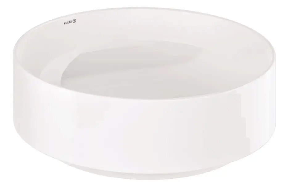 Kludi Resa R - Mosdókagyló pultra, átmérő 40 cm, fényes fehér 58CW1043 Szuper ajánlat