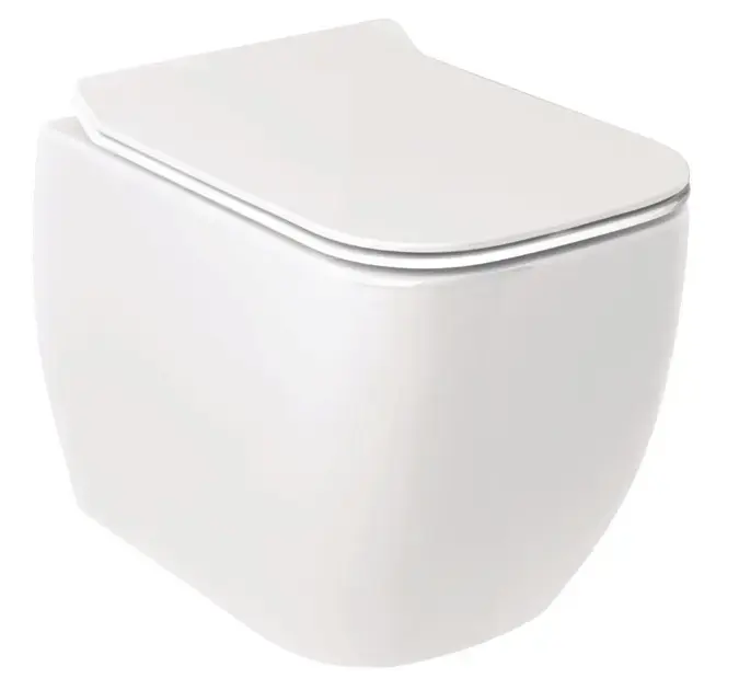 Kludi Resa C - Fali WC, perem nélküli, Spiralflush, fényes fehér 28WCW0243 Olcsó