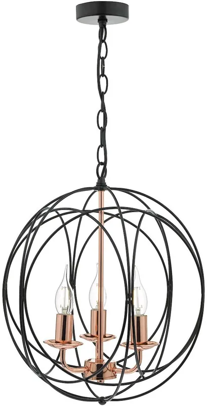 Prémium Függőlámpa PHOENIX PHO0322 3x40W/E14 IP20 a Dar Lighting-tól