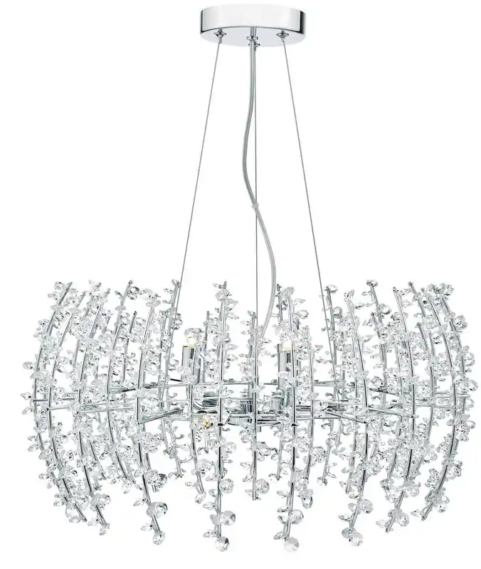 Biztonságos fizetés Függőlámpa SESTINA SES0650 6x40W/G9 a Dar Lighting-tól