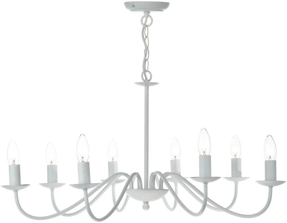 Népszerű Csillár IRWIN IRW0802 8x40W/E14 a Dar Lighting-tól