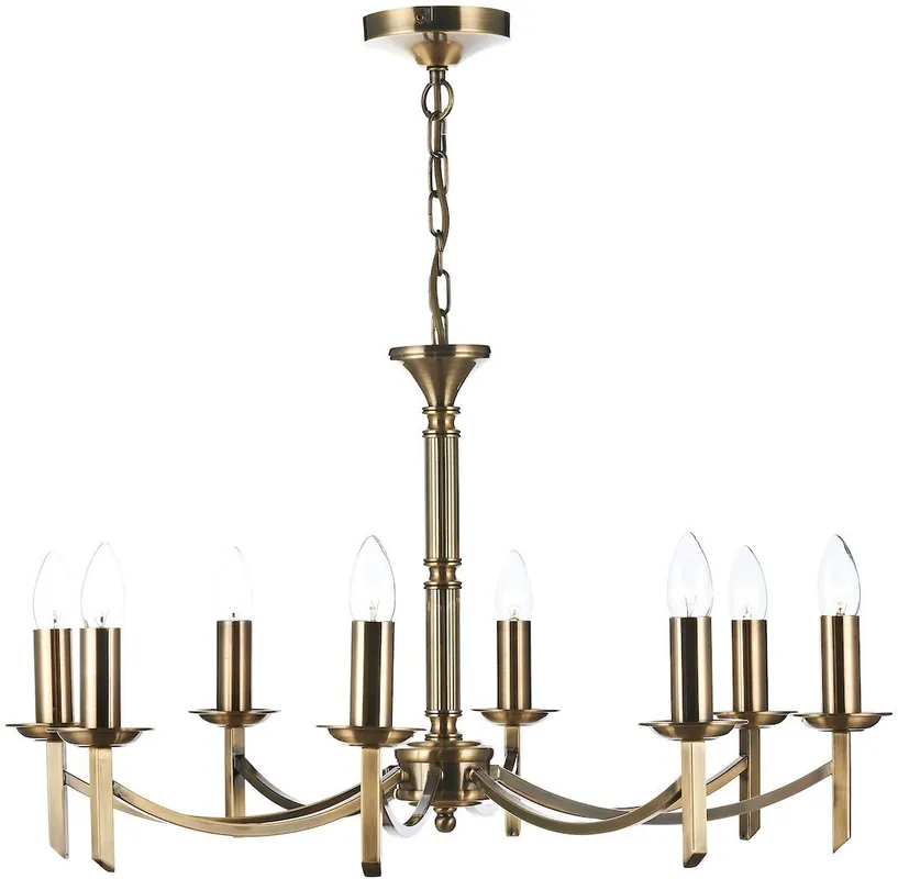 Csillár AMBASSADOR AMB0875 8x40W/E14 a Dar Lighting-tól Biztonságos fizetés