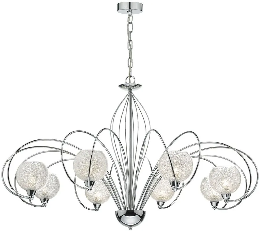 Szuper ajánlat Csillár RAFFERTY RAF0850 8x40W/E14 a Dar Lighting-tól