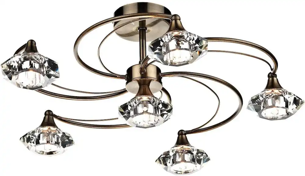 Újdonság Plafonlámpa LUTHER LUT0675 6x40W/G9 a Dar Lighting-tól