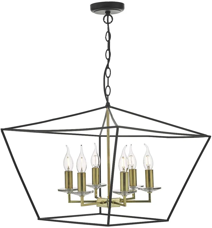 Csillár GRETCHEN GRE0654 6x40W/E14 a Dar Lighting-tól Árengedmény