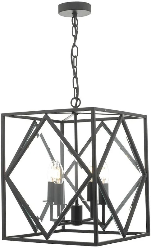 Árcsökkenés Függőlámpa JEPSEN JEP0422 4x60W/E14 a Dar Lighting-tól
