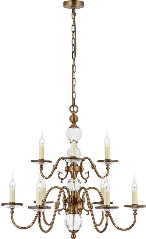 Gyors szállítás Csillár TILBURG CA20P9B 9x40W/E14 a Endon-tól