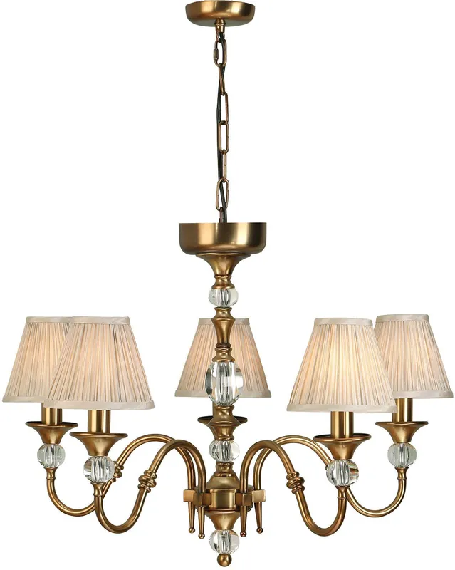 Végkiárusítás Csillár POLINA 63587 5x40W/E14 a Endon-tól