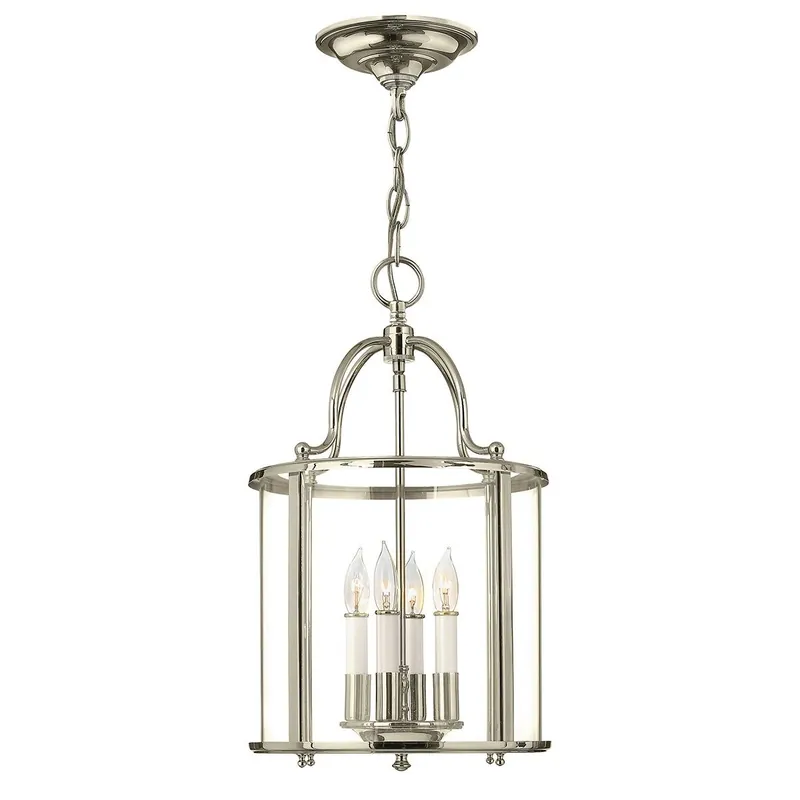 Függőlámpa GENTRY HK-GENTRY-P-M-PN 4x60W/E14 a Elstead Lighting-tól Kiárusítás